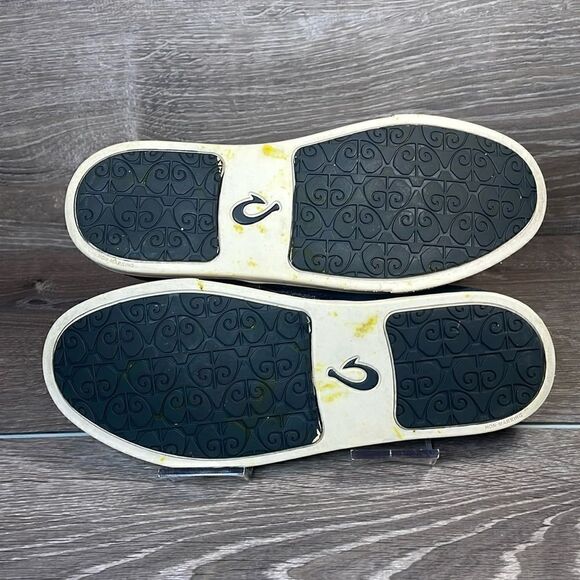 Olukai Pehuea Slip On Gray Women’s Size 7.5 Mesh Collapsible Heel Sneakers - Picture 8 of 11